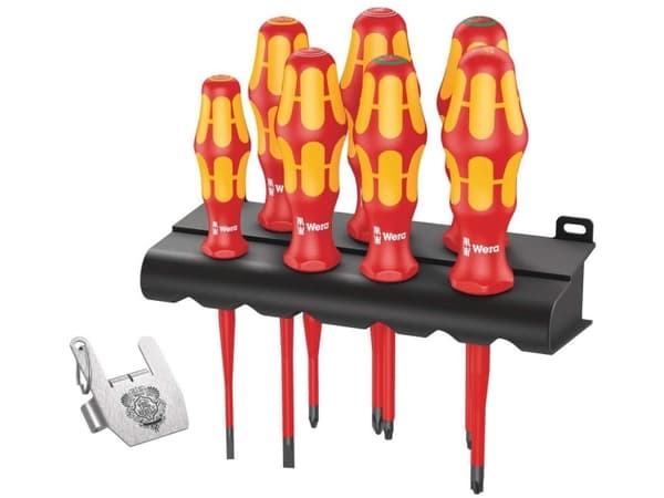 Wera Kraftform VDE/7 Heavy Metal 2 - Ruuvimeisselisarja - 7 kpl - eristetty