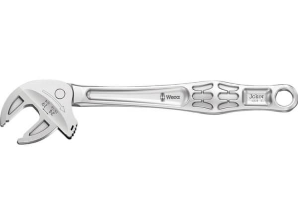 Wera 6004 Joker XL, Sort, Skralle, 19,20,21,22,23,24 mm, Tsjekkisk Republikk, 256 mm, 1,6 cm