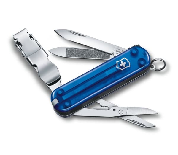Victorinox NailClip 580, Slip joint knife, Multi-tool knife, Spey point, Blå, 8 verktøy, 6,5 cm