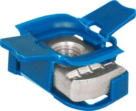 Walraven glidesko Strut M10 - Rustfri stål. Plast-vinger for nem montage i Strut 41x41/21