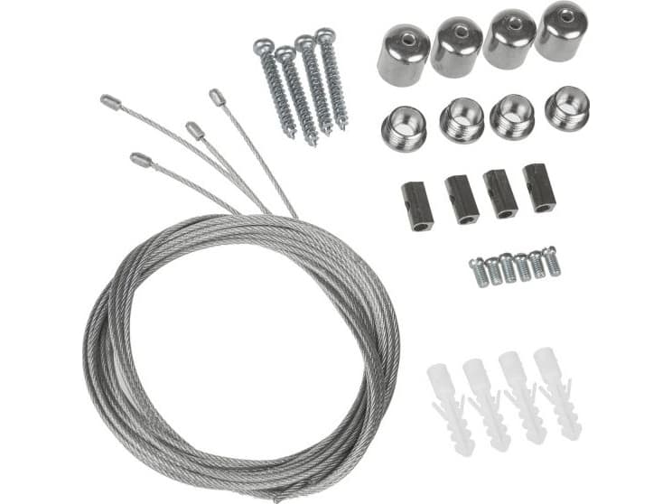Maclean A set of ropes for mounting Maclean Energy MCE541 LED ceiling panels - the set fits 595x595mm and 1195x295mm panels, length