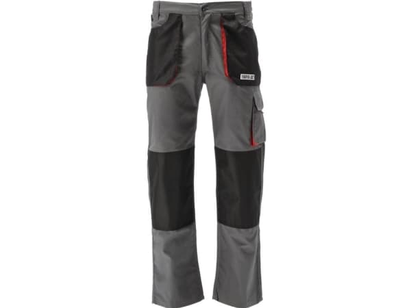 Yato YT-80287, Bukser, Grå, L, Polen, Bomull, Polyester, 270 g/m²