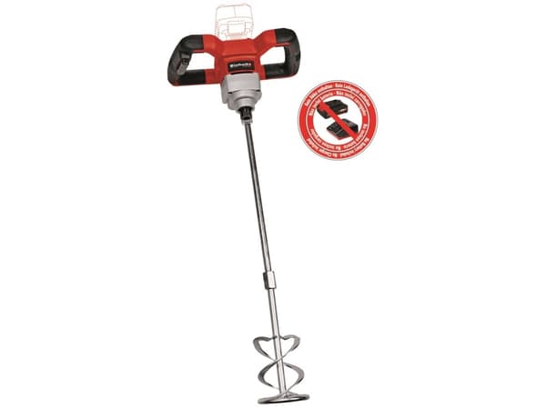 Einhell Einhell TE-MX 18 Li sladdlös mixer med murbrukskvisp Ø100 mm. 18V med batteri och laddare - SOLO