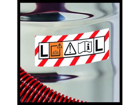 Einhell TE-VC 2025 SACL, 2200 W, Tynnyri-imuri, Kuiva ja märkä, HEPA, Suodatus, Musta, Punainen, Hopea