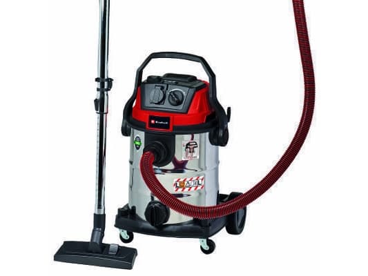 Einhell TE-VC 2025 SACL, 2200 W, Tynnyri-imuri, Kuiva ja märkä, HEPA, Suodatus, Musta, Punainen, Hopea