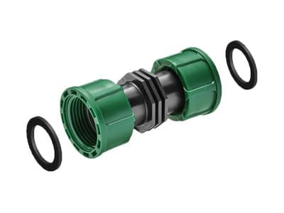 Gardena 2758-20, Putkiliitin, Sininen, Vihreä, Naaras/naaras, 25.4 mm