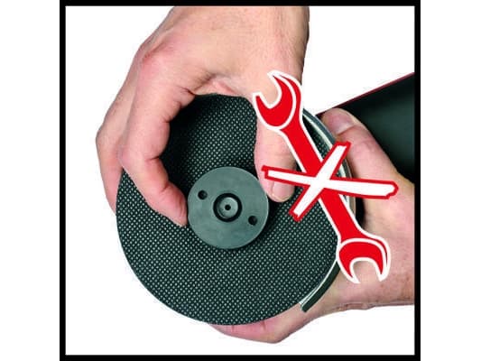 Einhell AXXIO 18/125 Q, 12,5 cm, Batteri, 1,54 kg - SOLO