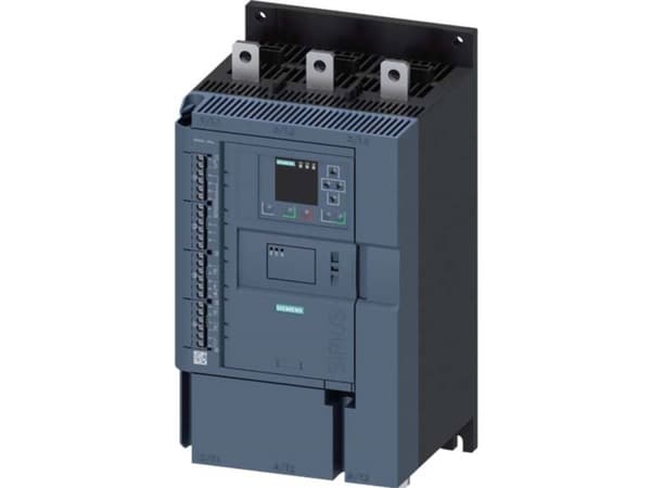 Siemens 3RW5547-6HA16 Pehmokäynnistysyksikkö Moottorin teho 400 V:lla 250 kW Moottorin teho 230 V:lla 132 kW 200 V, 690 V Nimellisvirta 470 A
