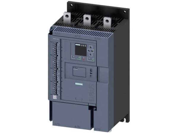 Siemens 3RW5545-6HA04 Pehmokäynnistysyksikkö Moottorin teho 400 V:lla 160 kW Moottorin teho 230 V:lla 90 kW 200 V, 480 V Nimellisvirta 315 A