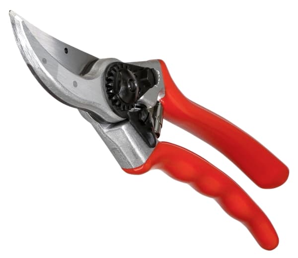 Felco 2, Alasin, Alumiini, Punainen, Ruostumaton teräs, Harmaa, 215 mm