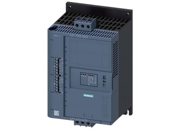 Siemens 3RW5214-1TC15 Pehmokäynnistysyksikkö Moottorin teho 400 V:lla 7,5 kW Moottorin teho 230 V:lla 4 kW 200 V, 600 V Nimellisvirta 18 A