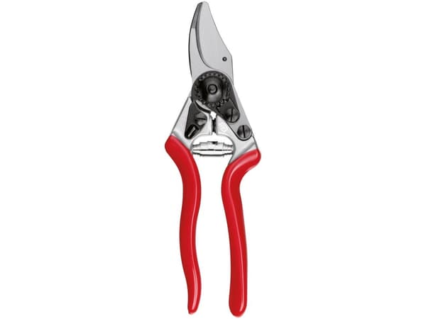Felco 6, Bypass, Gjuten aluminium, Röd, Stål, Rostfritt stål, 195 mm