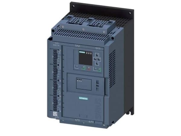 Siemens 3RW5527-3HA04 Pehmokäynnistysyksikkö Moottorin teho 400 V:lla 45 kW Moottorin teho 230 V:lla 22 kW 200 V, 480 V Nimellisvirta 93 A