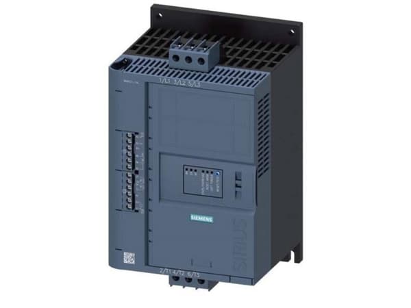 Siemens 3RW5215-1AC05 3RW52151AC05 Softstart-enhet Motoreffekt vid 400 V 11 kW Motoreffekt vid 230 V 5,5 kW 200 V, 600 V Nominell ström 25 A