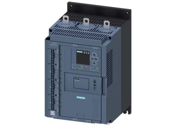 Siemens 3RW555536-2HA06 3RW5555362HA06 Softstart-enhet Motoreffekt vid 400 V 90 kW Motoreffekt vid 230 V 45 kW 200 V, 690 V Nominell ström 171 A