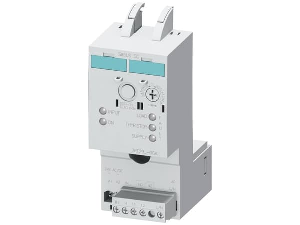 Siemens Lastövervakning 1 x brytkontakt, 1 x kontakt, 1 x växelkontakt 1 st 3RF2950-0GA16 Startfördröjning