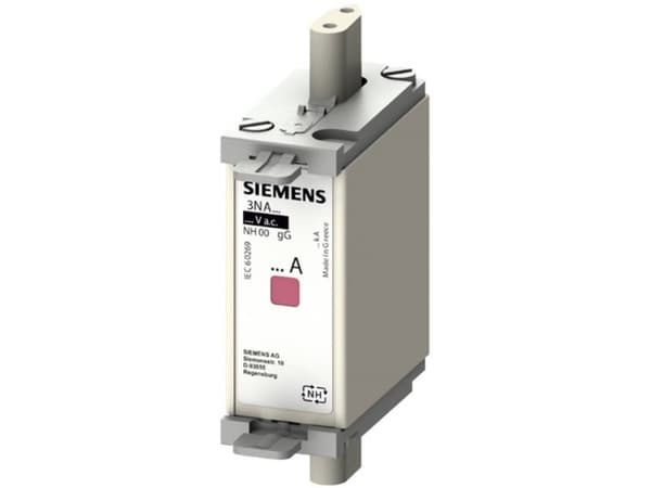 Siemens 3NA68304 Sikringsindsats Sikringsstørrelse = 000 100 A 400 V/AC 3 stk