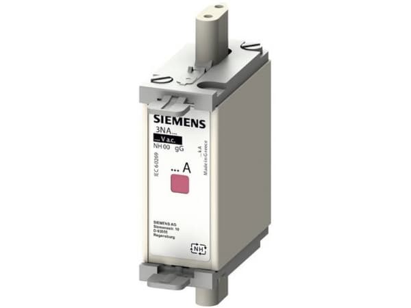 Siemens 3NA68304 Sikringsindsats Sikringsstørrelse = 000 100 A 400 V/AC 3 stk