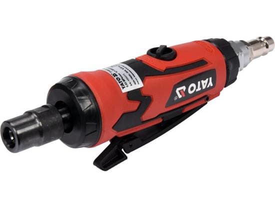 Yato YT-09633, Rettsliper, Rød, 25000 RPM, 113 l/min, 6.35 (1/4"), 6,3 stang