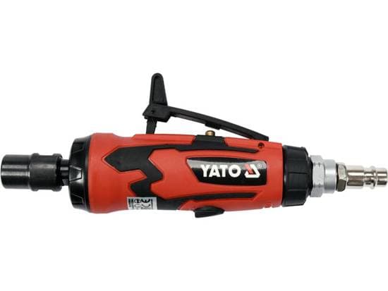 Yato YT-09633, Rettsliper, Rød, 25000 RPM, 113 l/min, 6.35 (1/4"), 6,3 stang
