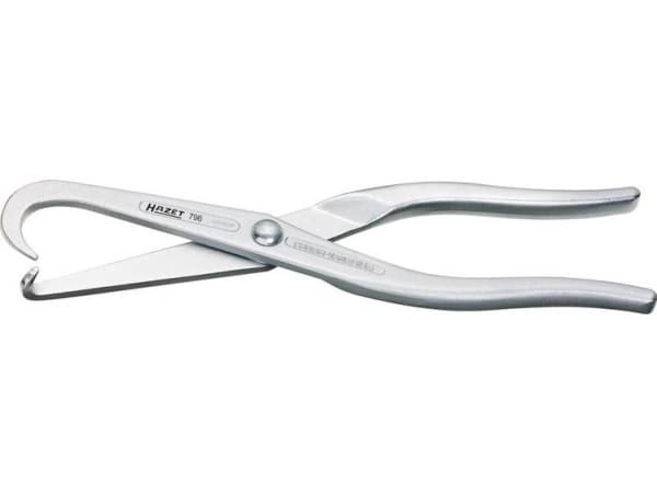 HAZET 796, Metall, Silver, 215 mm, 230 g