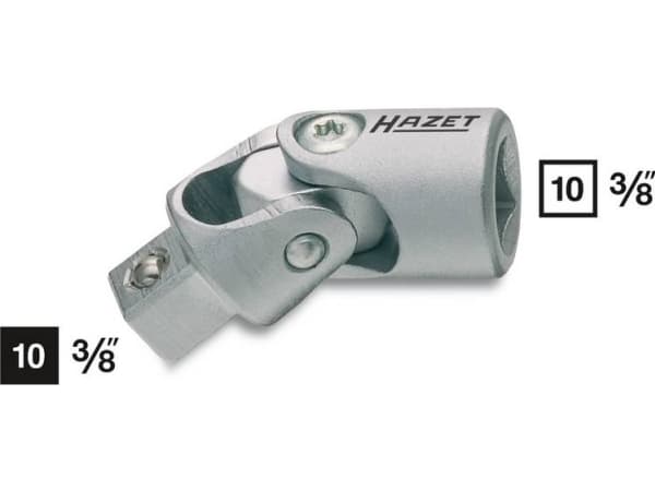 Hazet 8820 8820 Skiftnyckel Tillbehör Skruvmejsel 3/8 (10 mm) Utgång 3/8 (10 mm) 46,5 mm 1 st