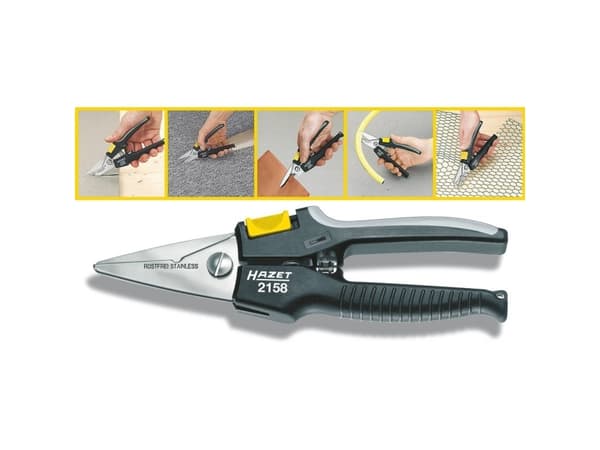 Hazet 2158 Universalsaks 194 mm Sort