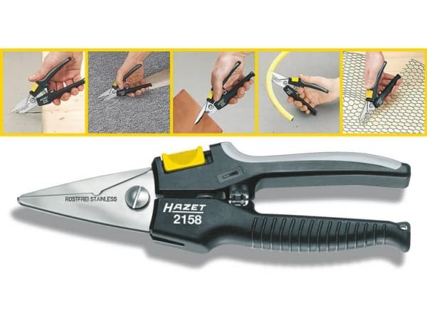 Hazet 2158 Universalsaks 194 mm Sort