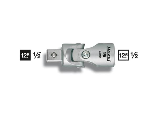 Avain Tarvikkeet Hazet 920 Ruuvimeisseli 1/2 (12,5 mm) Ulostulo 1/2 (12,5 mm) 70 mm