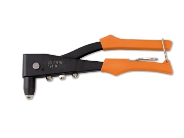 Beta 17410000 1741 B-RIVETING Pliers with 4 NOZZLES