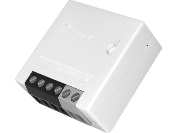 Sonoff MINI R2, Trådlös, Wi-Fi, Grå, Vit, Vägg, 2400 MHz, 802.11b,802.11g,Wi-Fi 4 (802.11n)