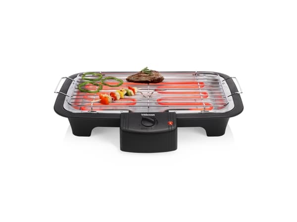 Tristar BQ-2813, 2000 W, Barbecue, Elektrisk, 1 zone(s), Tabletop, Grid
