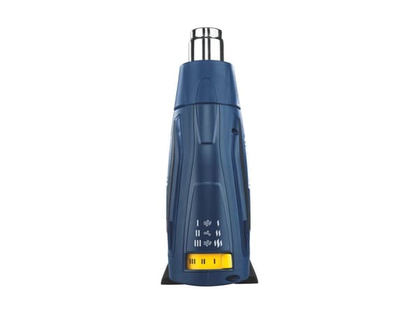 RAPID Varmepistol med 2000 W strøm og en tre-trins temperatur regulator ideel til næsten alle opgaver.