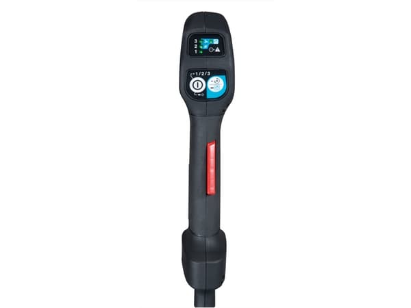 Makita DUR369APT2, Trådkutter, Nylontråd, D-sløyfet håndgrep, 7000 RPM, Sort, Blå, Grå, 43 cm