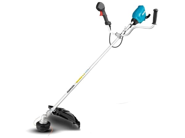 Makita DUR369APT2, Trådkutter, Nylontråd, D-sløyfet håndgrep, 7000 RPM, Sort, Blå, Grå, 43 cm