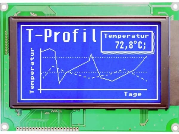 Electronic Assembly LC-display (B x H x T) 144 x 104 x 14.3 mm