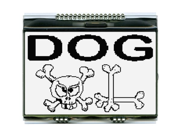 DISPLAY VISIONS LC-display (B x H x T) 78 x 64 x 2.8 mm
