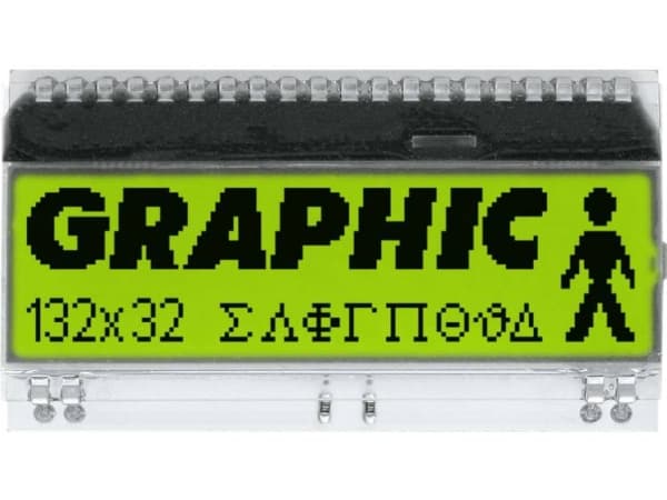Electronic Assembly LC-display (B x H x T) 55 x 31 x 2 mm