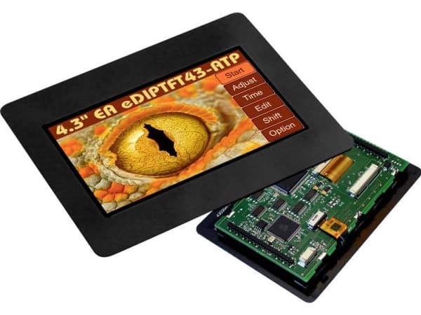 Electronic Assembly LC-display (B x H x T) 120 x 92 x 13.5 mm