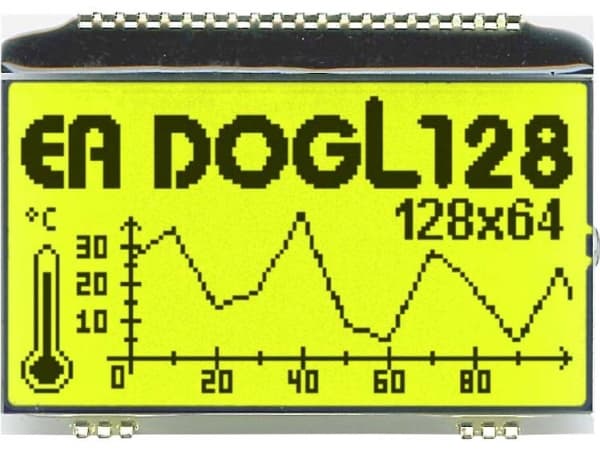 DISPLAY VISIONS LC-display (B x H x T) 68 x 51 x 2.8 mm