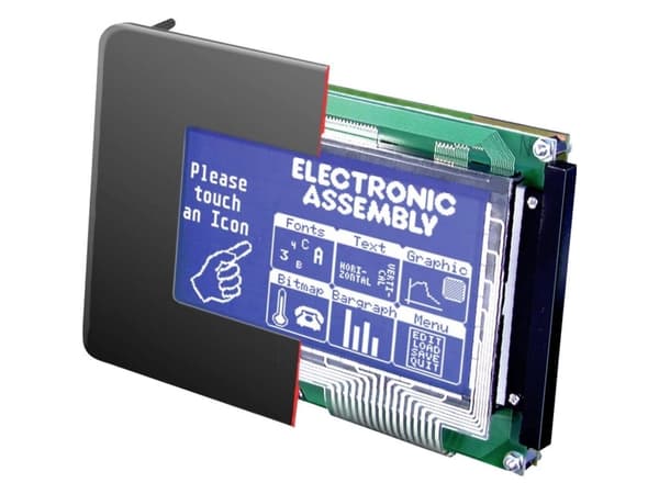 Electronic Assembly LC-display (B x H x T) 144 x 104 x 40 mm