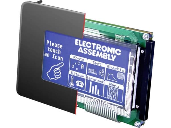 Electronic Assembly LC-display (B x H x T) 144 x 104 x 40 mm