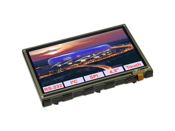 Electronic Assembly LC-display (B x H x T) 106.8 x 71 x 11.9 mm