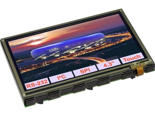 Electronic Assembly LC-display (B x H x T) 106.8 x 71 x 11.9 mm