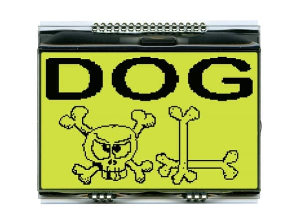 DISPLAY VISIONS LC-display (B x H x T) 78 x 64 x 2.8 mm