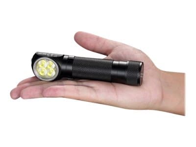Nitecore HC35, Taskulamppu otsanauhalla, Musta, LED, 4 lamppua, 2700 lm, 4500 cd