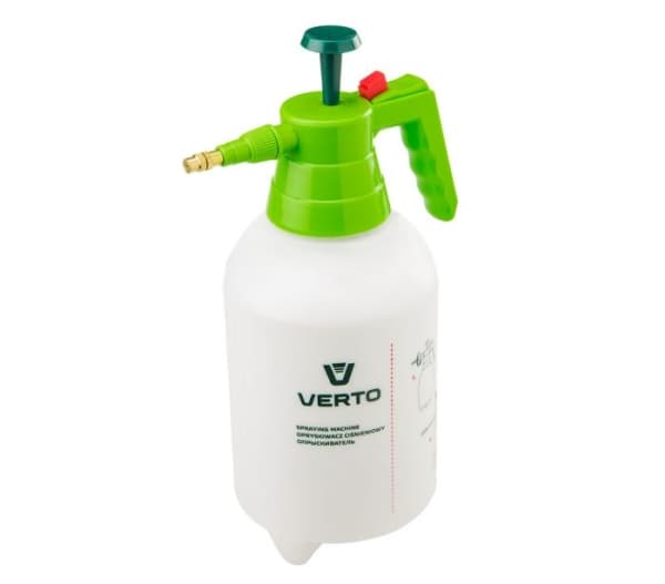 Verto 15G503, Håndbasert sprøytepistol, 2 l, Grønn, Hvit, 2,5 stang, Inne & Ute