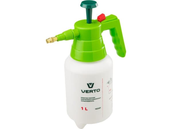 Verto 15G503, Håndbasert sprøytepistol, 2 l, Grønn, Hvit, 2,5 stang, Inne & Ute