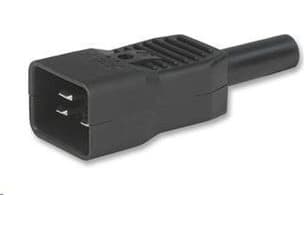PremiumCord CS220M16, 16 A, 230 V, 3P, Suora, Uros, Musta
