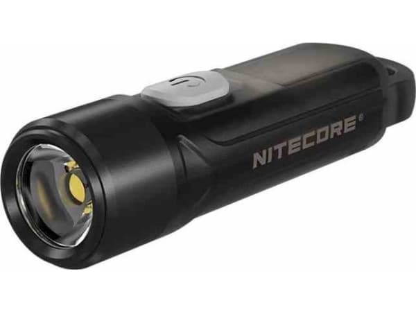 Nitecore TIKI LE, Käsikokoinen taskulamppu, Musta, Polykarbonaatti (PC), Painikkeet, Kosketus, 1 m, IP66